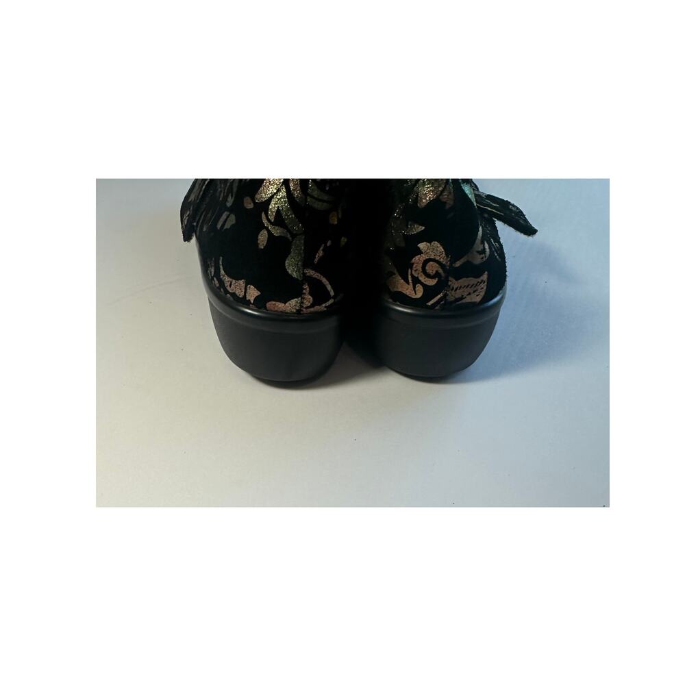 Alegria Lauryn LAU-557 Women’s US 12 EU 43 Floral Metallic Leather Comfort Shoes - Picture 11 of 11